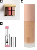  ??  ?? 4 5 6
1. ANASTASIA BEVERLY HILLS PERFECT YOUR BROWS KIT IN DARK BROWN
2. BURBERRY BEAUTY
3. GAYA SOLEKAN DI CHANEL HAUTE COUTURE SPRING/ SUMMER 2021
4. BURBERRY BEAUTY ESSENTIALS GLOW PALETTE
5. DIOR BLUSH STICK, PINK GLOW
6. GUCCI BEAUTY FLUIDE DE BEAUTÉ FINI NATUREL