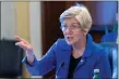  ?? JOSE LUIS MAGANA — THE ASSOCIATED PRESS ?? U.S. Sen. Elizabeth Warren