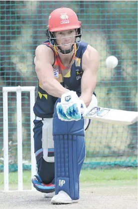  ?? Picture: Gallo Images ?? TRUMP CARD? Rassie van der Dussen will be looking to continue his good form as the Lions start their One-Day Cup campaign against the Dolphins in Pietermari­tzburg today.