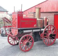  ??  ?? ●●One of two surviving historic fire engines