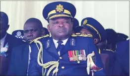  ?? ?? Police Commission­er-General Godwin Matanga