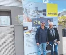  ?? ?? The new owners of 14 Nicholas St, Newtown (right) plan to eventually move from their Drysdale farm.