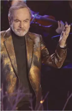  ?? FOTO: IMAGO ?? Entertainm­ent auf Weltniveau: Neil Diamond.