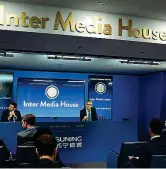  ?? (Getty Images) ?? Inaugurazi­one La nuova Inter Media House