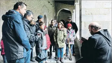  ?? ESCOLES PIES ?? Els escolapis van organitzar una visita a la Seu d’Urgell per recordar al seu fundador