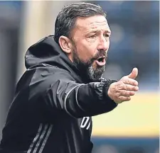  ??  ?? Aberdeen manager Derek McInnes.