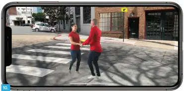  ??  ?? 10. The safest way to dance in the street is to do it digitally.