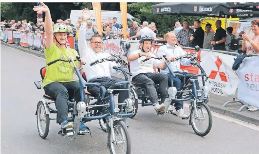  ?? ARCHIV-FOTO: WOI ?? In 20 Jahren ist aus der Initiative Tandem eines der größten inklusiven Sportfeste der Region geworden. Am Samstag, 4. Mai, steht eine Neuauflage im Kalender.