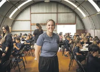  ?? CHRISTEL YARDLEY/WAIKATO TIMES ?? Nicole Rakena, founder of Waikato-based Te Puna Kai Catering, calls the new free lunches scheme a step backwards when it comes to quality and food wastage.