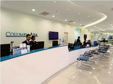 Columbia asia cheras