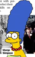  ??  ?? Marge Simpson