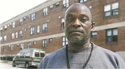  ?? BARBARA HADDOCK TAYLOR/BALTIMORE SUN ?? “I’m not saying Fred was an angel; whatever he did is now in the past. But the police already have made up their minds about who we are,” says Rudolph Jackson, 51. “They figure every black person with their pants hanging down is a suspect.”