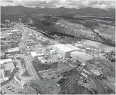  ?? Associated Press ?? ■ This undated aerial photo shows the Los Alamos National Laboratory in Los Alamos, N.M.