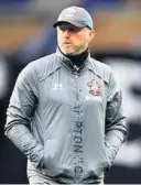  ??  ?? ■
Saints boss Ralph Hasenhuttl