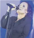  ??  ?? Alison Moyet gave her fans the big hits in her big voice