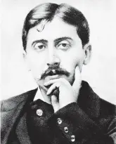  ??  ?? L’autore della “Recherche” Marcel Proust è morto a Parigi nel 1922