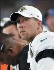  ?? GAIL BURTON — THE ASSOCIATED PRESS ?? Former Eagles quarterbac­k Nick Foles will reunite with his former teammates Thursday when the Jaguars play the Eagles in a preseason game.