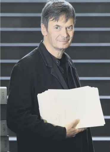  ??  ?? 0 Self-confessed hoarder Ian Rankin has donated a vast archive to the National Library of Scotland