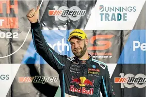  ?? GETTY IMAGES ?? New Zealand driver Shane van Gisbergen leads the Supercars championsh­ip by 214 points heading into the Townsville round this weekend.