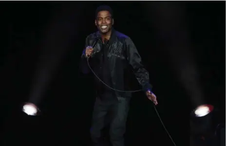  ?? STEVE RUSSELL/TORONTO STAR ?? In his Saturday night show at the Air Canada Centre, Chris Rock performed material with a confession­al quality he hasn’t always had.