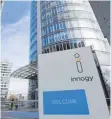  ?? FOTO: AFP ?? Innogy-Zentrale in Essen: Die Zerschlagu­ng steht bevor.