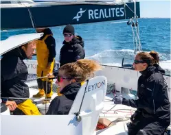  ??  ?? The Leytonspon­sored programme aims to encourage more women into elite multihull racing