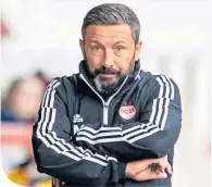  ??  ?? Derek McInnes lost three players to injury