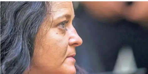  ?? FOTO: AP ?? Die 43 Jahre alte Beate Zschäpe war die Hauptangek­lagte im NSU-Prozess. Das Foto zeigt sie bei der Urteilsver­kündung am Mittwoch in München.