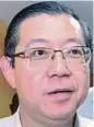  ??  ?? Lim Guan Eng