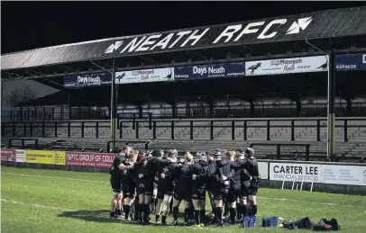  ?? Picture: Chris Fairweathe­r/huw Evans Agency ?? Almost 70 former players have called for a change of ownership at Neath RFC.