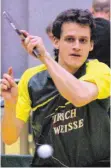  ?? FOTO: HKB ?? Niki Schärrer gewann mit dem TTC Tuttlingen beim Verfolger TTF Altshausen 9:2.