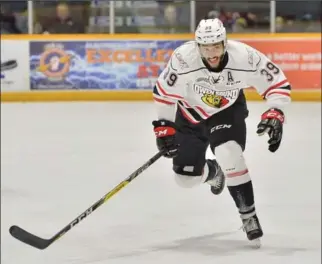  ?? TERRY WILSON, OHL IMAGES ?? Owen Sound forward Cordell James has thrived since joining the Attack in a trade with Barrie.