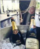  ??  ?? Every Friday from 5pm to 7pm Stella Café & Bar opens its doors for bottomless bubbly for R140 a head.