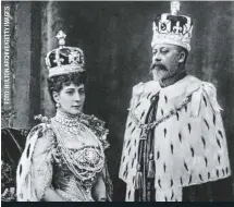  ??  ?? La hija mayor de Christian se casó con el rey Edward VII, hijo de la reina Victoria, con quien fue coronada el 9 de agosto de 1902.