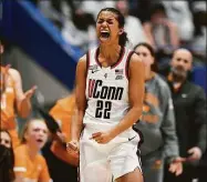  ?? Jessica Hill / Associated Press ?? Former UConn guard Evina Westbrook signed with the WNBA’s Minnesota Lynx.