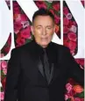  ??  ?? US singer Bruce Springstee­n winner of the Special award.