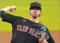  ?? Paul Sancya The Associated Press ?? The Indians, with one of the better rotations, send Shane Bieber against Yankees ace Gerritt Cole to start their three-game series.