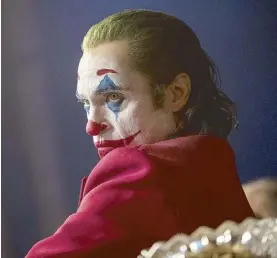  ?? Niko Tavernise/Warner Bros. Pictures via AP ?? Joaquin Phoenix, Golden Globes Best Actor winner, in a scene from Joker.