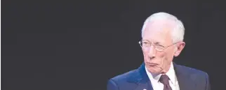  ??  ?? FEDERAL Reserve vice-chair Stanley Fischer announced on Wednesday that he will leave the central bank next month.