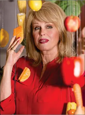  ?? ?? RED TAPE: M&S, promoted here by Joanna Lumley, has major supply concerns