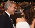  ?? Foto: afp ?? Für die Clooneys sind es jeweils die ers ten Kinder.