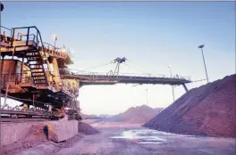  ?? PHOTO: SUPPLIED ?? Manganese Metalloys of South32 in South Africa. A record output of alumina in Brazil and metallurgi­cal coal and manganese alloy in Australia have boosted earnings by 41 percent.