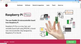  ??  ?? The Pico is backed by the Raspberry Pi foundation and its huge community resources.