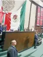  ??  ?? Diputados definirán si sesionan en San Lázaro.