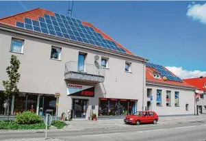  ??  ?? In der Schlachtha­usstraße 37 in Günzburg hat Saiko’s Velo Radsport ein Zuhause gefunden.