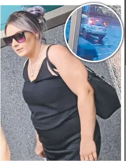  ?? ?? Kira-Lee Fazackerle­y, 28, was driving while unlicensed when she hit a 60-year-old pedestrian.