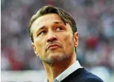  ?? FOTO: A. HASSENSTEI­N/GETTY IMAGES ?? Trainer Niko Kovac soll diese Saison die Champions League gewinnen.