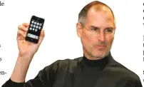  ?? GETTY IMAGES FILE PHOTO ?? Steve Jobs unveils the Apple iPhone in 2007.