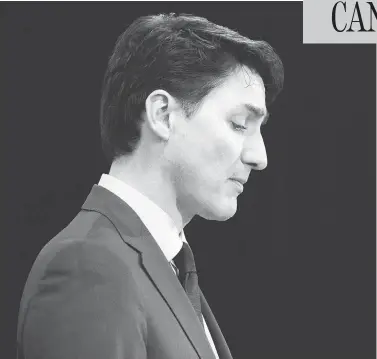  ?? SEAN KILPATRICK / THE CANADIAN PRESS ?? Prime Minister Justin Trudeau has been disclosing conversati­ons he had with Jody Wilson-Raybould.