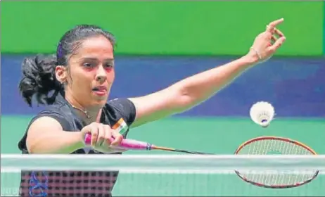  ?? HT FILE PHOTO ?? ▪ London Olympics bronze medallist Saina Nehwal will be the centre of attraction.